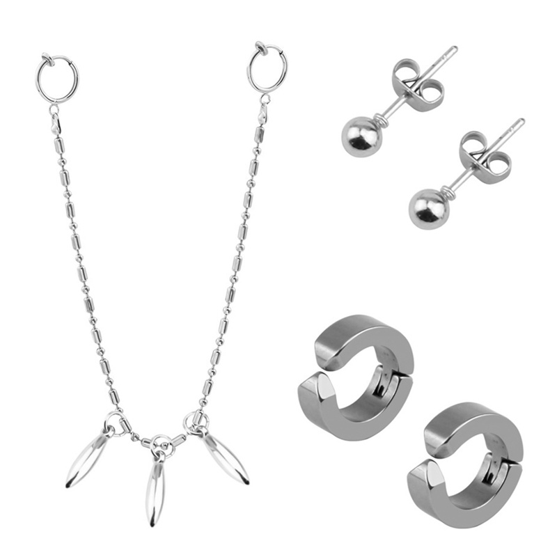 Khuyên Tai Hóa Trang Anime Horimiya Miyamura Izumi Bằng Thép Titan