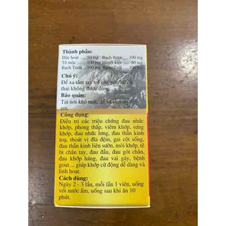 Tuyết Liên Thiên Ma Bảo Khớp Hoàn_DÙNG CHO NGƯỜI BỊ THOÁI HÓA, ĐAU NHỨC MỎI XƯƠNG KHỚP.