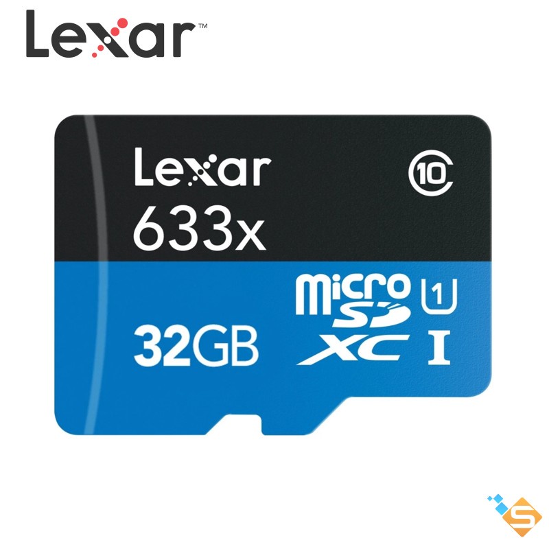 Thẻ Nhớ MicroSD LEXAR 64GB 32GB A1 Class 10 100MB/s Chuyên Cho Camera, Điện Thoại, Máy Ảnh - Bảo Hành Chính Hãng 3 Năm