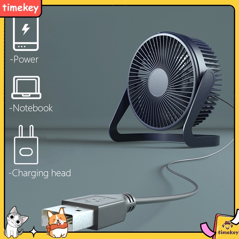 Quạt để bàn USB mini DC 5V hoạt động không gây tiếng ồn