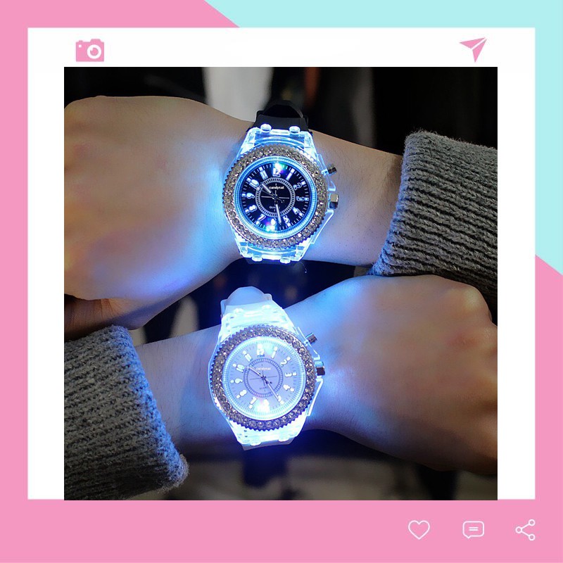 ĐỒNG HỒ NAM NỮ THỜI TRANG THÔNG MINH HAKIKO GIÁ RẺ DH44