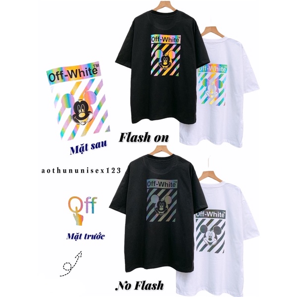 Áo thun Phản Quang Bảy Màu Form Unisex MICKE.Y