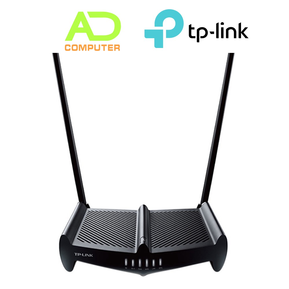 Bộ phát wifi Tplink WR841HP (Anten 9dbi *2) - Chuẩn N 300Mbps công suất cao, Xuyên Tường Mạnh