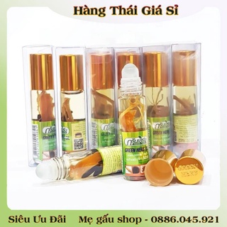 Dầu thảo dược nhân sâm Green Herb Oil Thái Lan - Date Mới Đủ Bill
