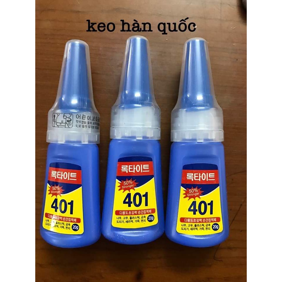 Keo gắn móng 401