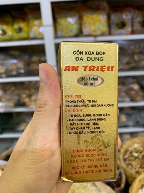 Cồn xoa bóp an triệu 60ml 100ml