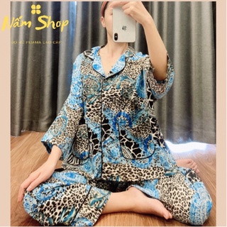<Big Size> Đồ Bộ Pijama Cánh Dơi Lụa Mango Siêu Đẹp