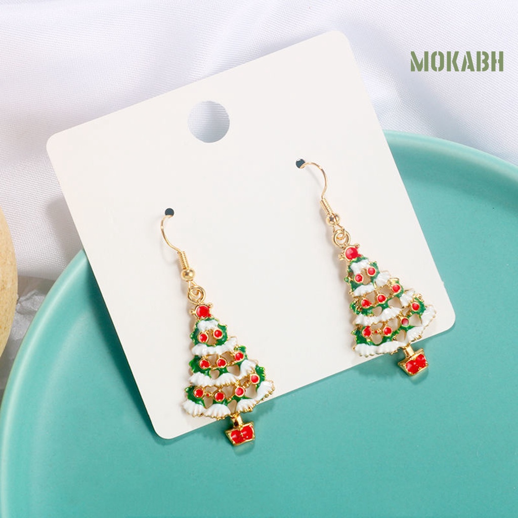 [Mới] 1 Đôi Bông Tai Hình Cây Thông Giáng Sinh Thanh Lịch Dễ Phối Đồ Quyến Rũ Cho Nữ