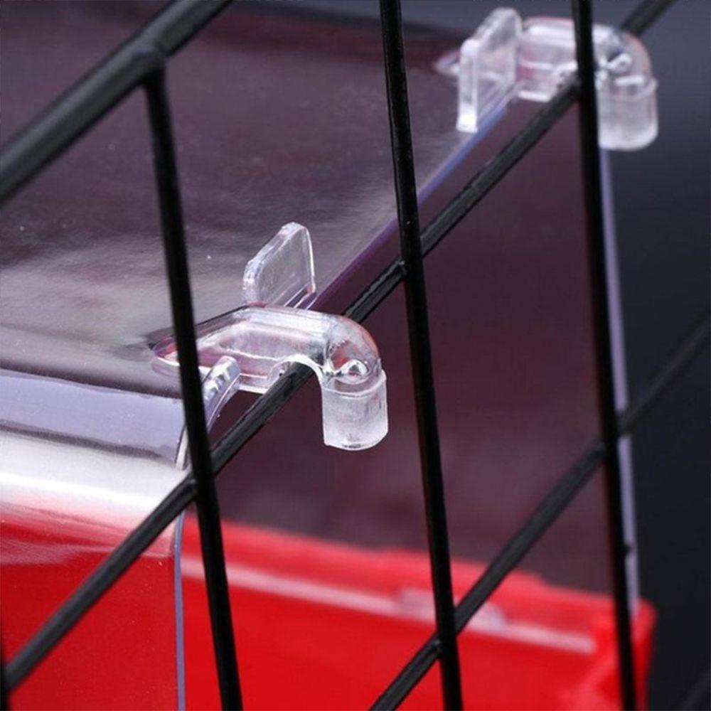 WTTLE Bồn Tắm Tròn Bằng Nhựa Màu Sắc Ngẫu Nhiên Cho Chim Vẹt