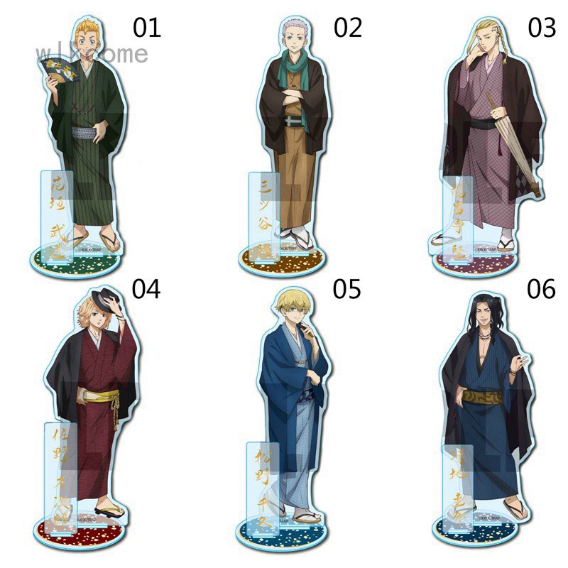 Mô Hình Nhân Vật Anime Tokyo Revengers Đứng Được Bằng Acrylic