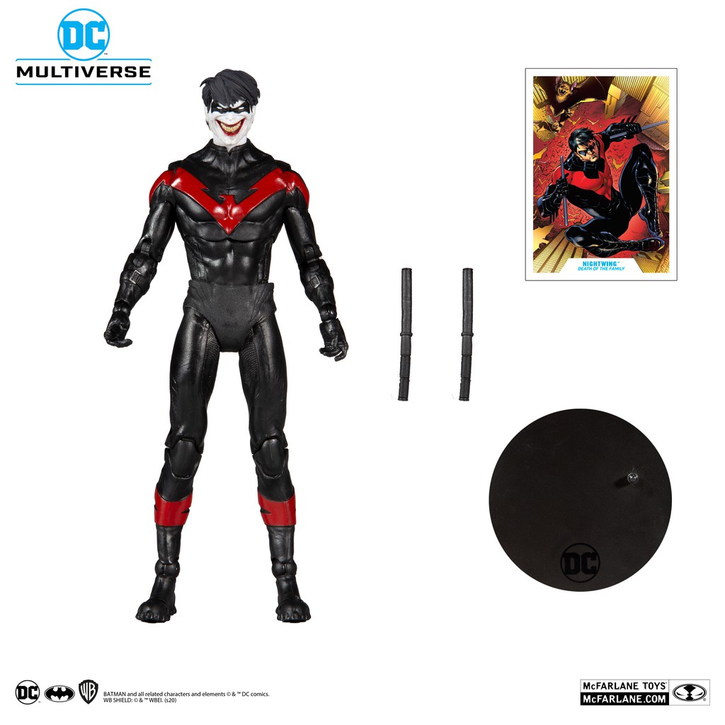 Mô hình McFarlane 🦇 DC Multiverse 7-inch 🦇 Nightwing Infected