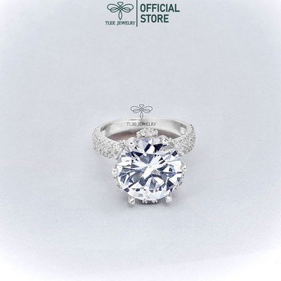 Nhẫn bạc nữ TLEE hải liên hoa trụ đá cao 12li TLEE JEWELRY A0311