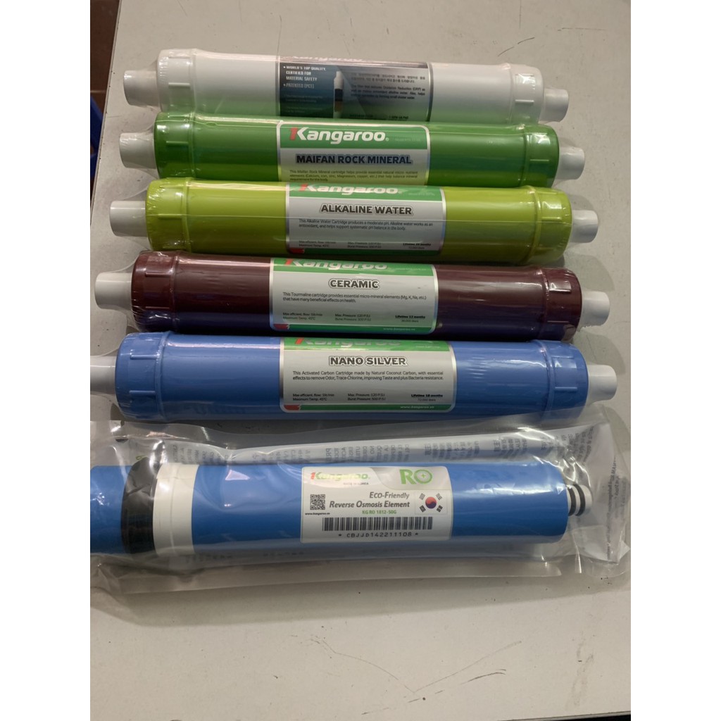ComBo Lõi Lọc 456789 Kangaroo ♥️ Lõi Lọc Nước Kangaroo | BigBuy360 - bigbuy360.vn