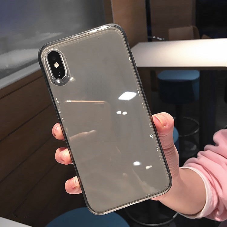 Ốp điện thoại pastel trong suốt cho IPHONE 5/5S/6/6PLUS/6S/6S PLUS/6/7/7PLUS/8/8PLUS/X/XS/XS MAX/11/11 PRO/11 PROMAX