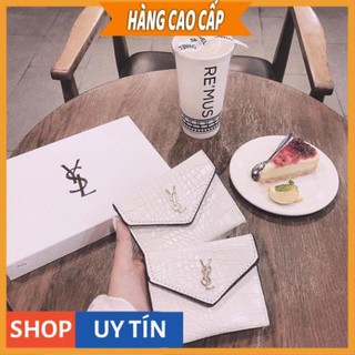 Ví mini cầm tay ví ngắn nữ da rắn đựng tiền xu sang trọng VN01 + hình thật