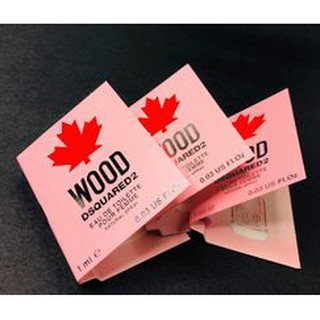 Vial Nước hoa Nữ Dsquared2 Wood 1ml