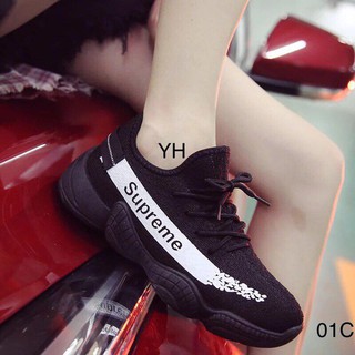 Giày Thể Thao Nữ Đế Mềm Supreme