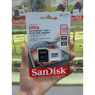 Thẻ Nhớ Micro SD 128GB Sandik Chính Hãng, Bảo Hành 5 Năm !