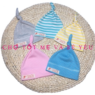 [CHẤT ĐẸP] NÓN SƠ SINH COTTON MỀM MẠI, MÁT MẺ