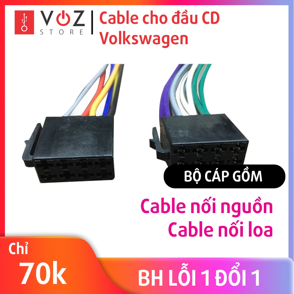 Cable cho đầu CD Volkswagen