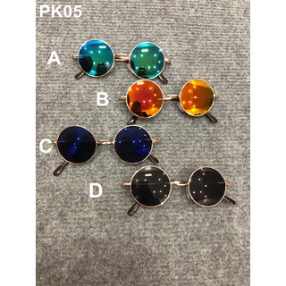 Kính Tráng Gương Chống Tia UV Gọng Kim Loại Cho Bé PK05