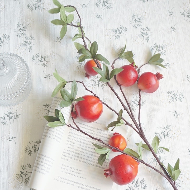 Cành đào đông 12 nhánh hàng vip siêu đẹp trang trí tết, đón năm mới