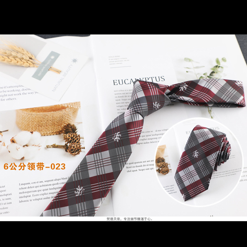 Hot Cà Vạt 6cm Thời Trang Công Sở Thanh Lịch Cho Nam