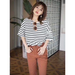 Áo thun kẻ ngang Grail