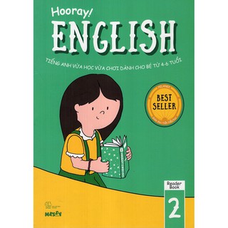 Sách - Hooray English - Tiếng Anh Vừa Học Vừa Chơi Dành Cho Bé Từ 4-6 Tuổi (Reader Books 2)