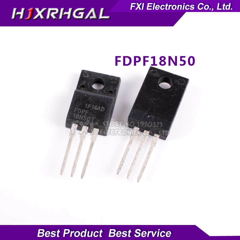 Set 10 Linh Kiện Điện Tử Fdpf18N50 18n50 = 18n20 18n60 To-220F