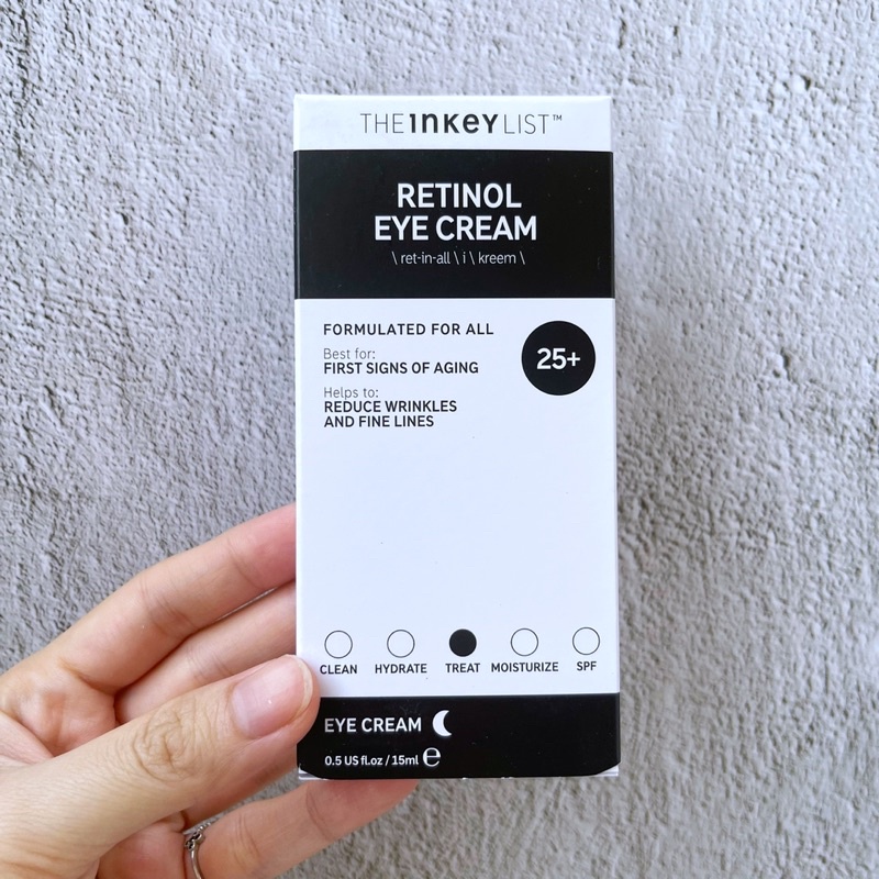 Kem dưỡng mắt THE INKEY LIST RETINOL/CAFFEINE/BIGHTEN-i EYE CREAM 15ml