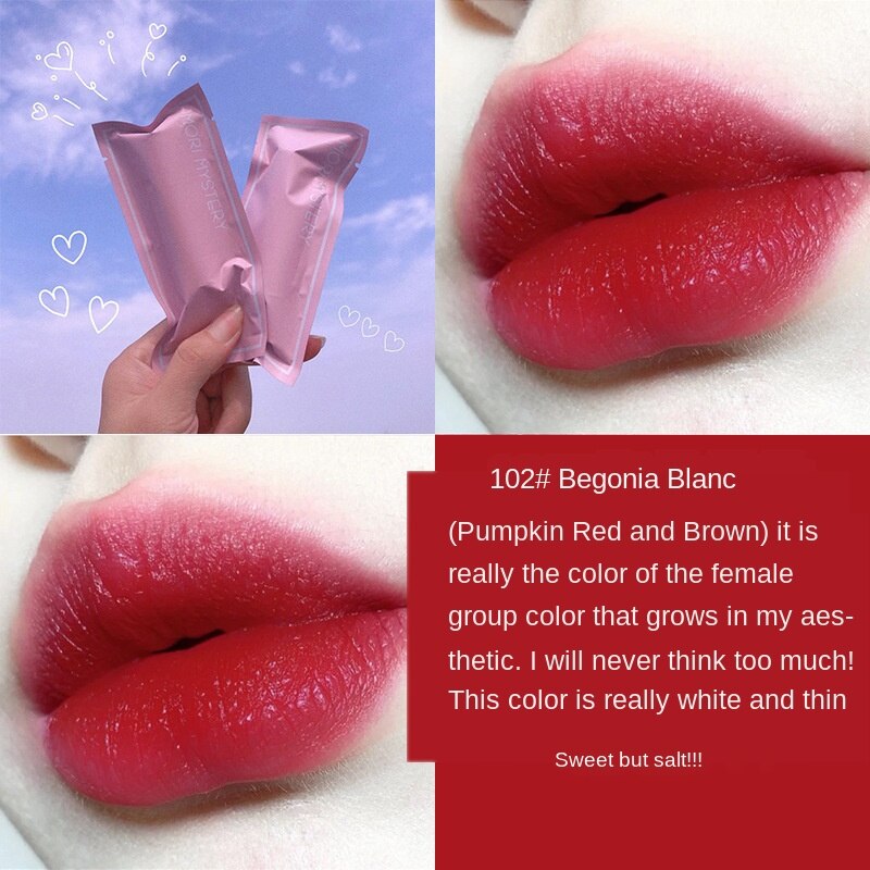 Son Thỏi Lì Mori Mystery Thiết Kế Ngọt Ngào Đáng Yêu | BigBuy360 - bigbuy360.vn