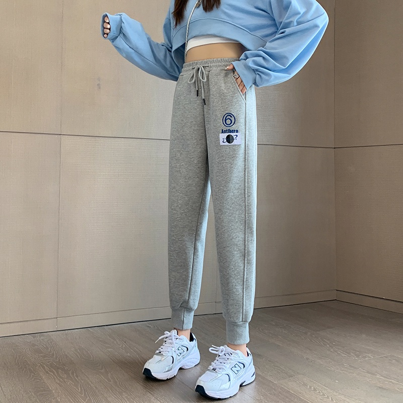 NRVP Quần Thể Thao Ống Rộng Phong Cách Thời Trang Hàn Quốc Dành Cho Nam Và Nữ