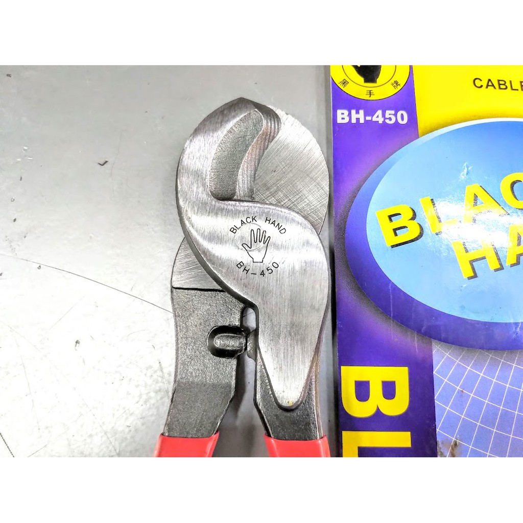 Kìm Cắt Cáp Black Hand 10” Bh-450 60mm2 (Kéo Cắt Cáp, Kiềm Cắt Cáp, Kềm Cắt Cáp)