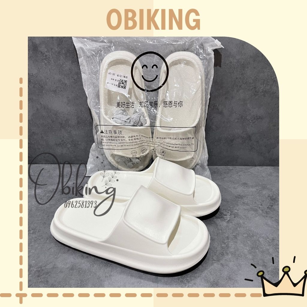 Dép bánh mì nam nữ unisex phong cách ulzzang siêu nhẹ