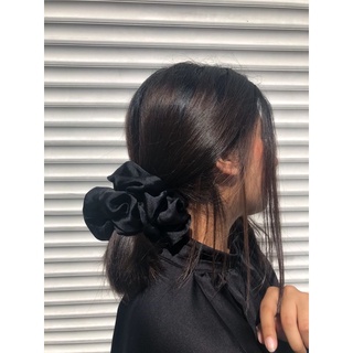 Scrunchie Lụa Satin Size Lớn Dây Cột Tóc Lụa Satanh Dây Buộc Tóc Phụ Kiện Vải Lụa