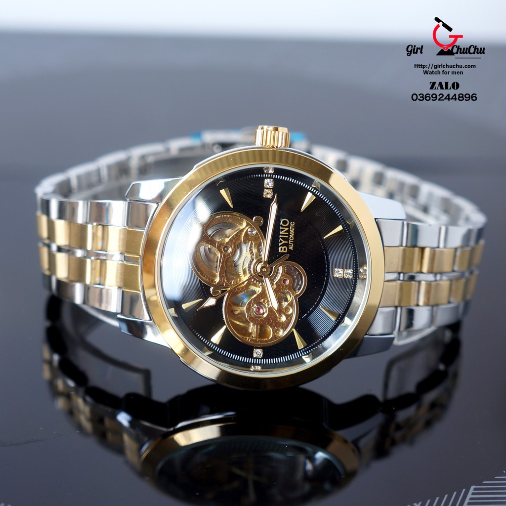 Đồng Hồ Nam Byino Cơ Lộ Máy Cực Chất Lượng | BigBuy360 - bigbuy360.vn