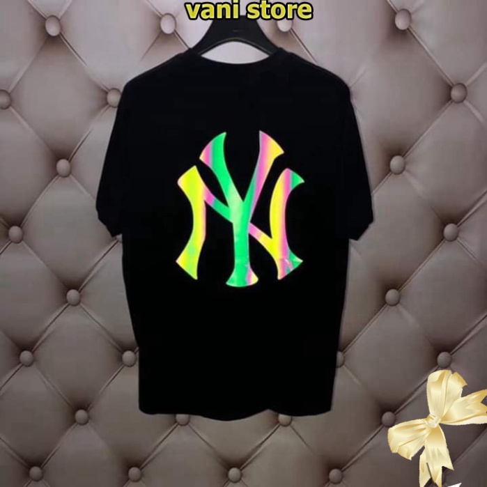[Tặng Quà] Áo thun phản quang NY tay lỡ form rộng đẹp giá rẻ ( Đen, Trắng ) . | BigBuy360 - bigbuy360.vn