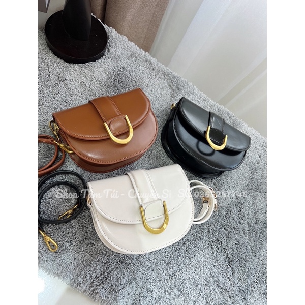 Túi xách móng ngựa size 18cm ảnh thật shop chụp hàng hottrend