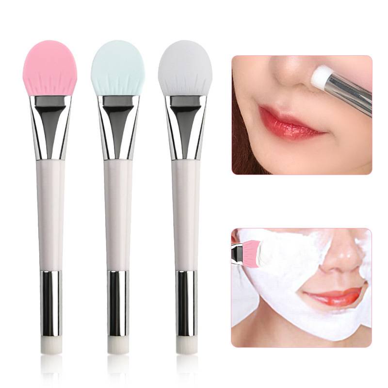 [Hàng mới về] Cọ đắp mặt nạ hai đầu bằng silicon cao cấp tiện dụng