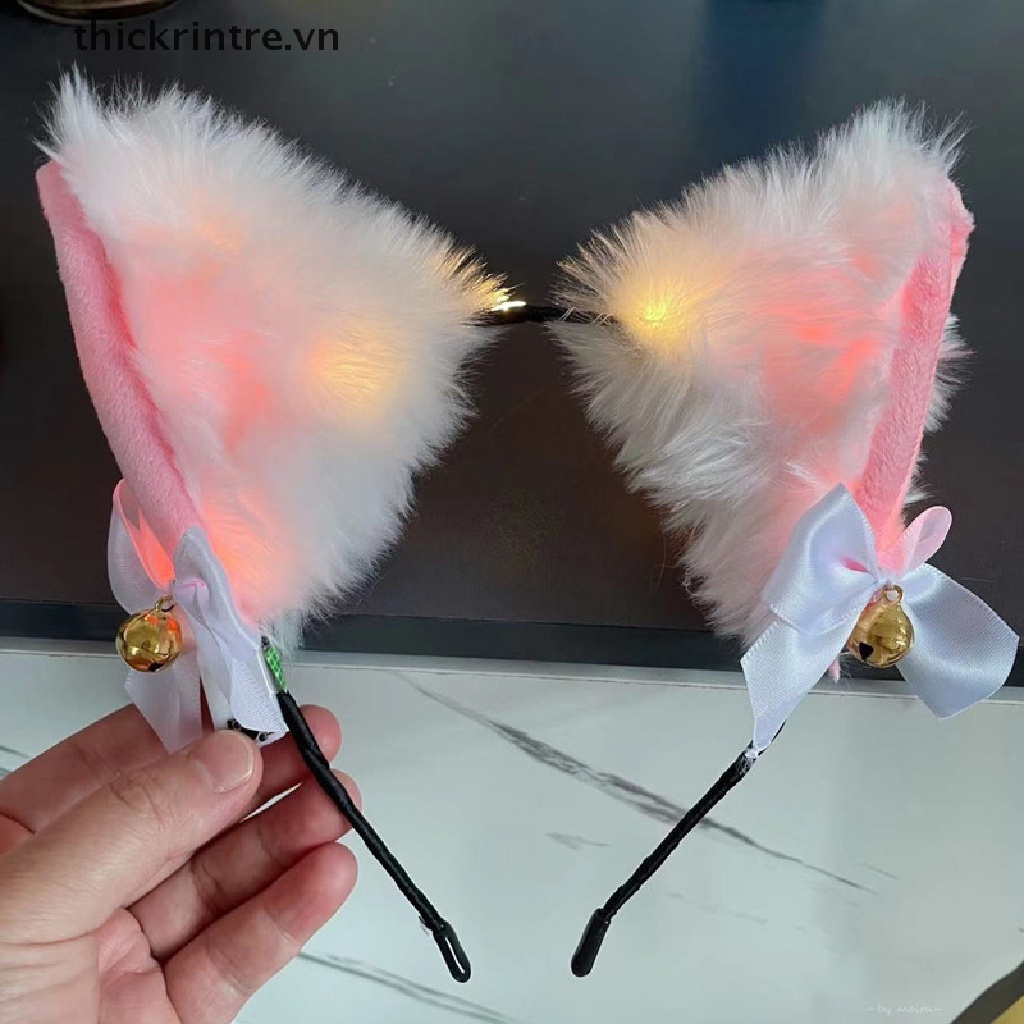 Băng Đô Tai Cáo Hóa Trang Halloween Cho Nữ