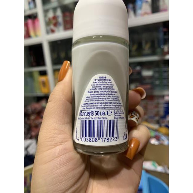 Lăn khử mùi Nivea khô thoáng chai 50ml