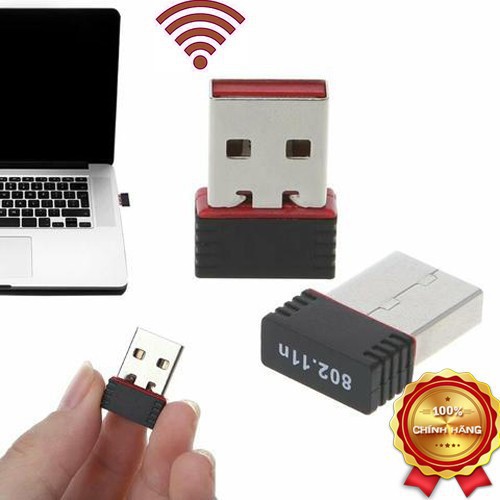 USB Thu Sóng WIFI 802.11 NANO Không Anten