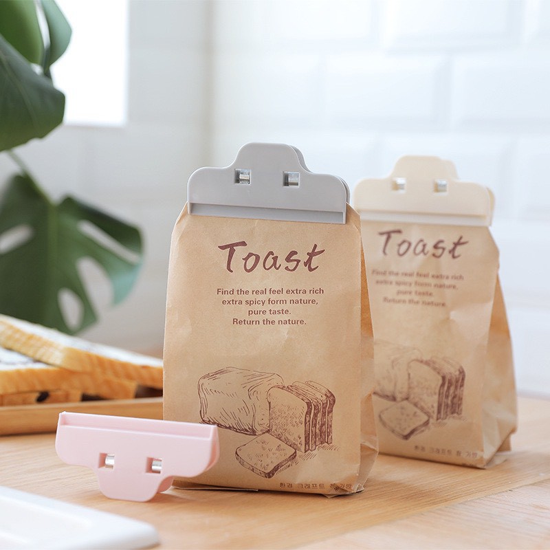 Kẹp Nhựa, Giữ Miệng Túi Thực Phẩm, Dụng Cụ Kẹp Miệng Túi Đồ Ăn, Túi Nilon, Giấy, Bánh Kẹo, Gói Hạt Đã Mở. Kingler 5210