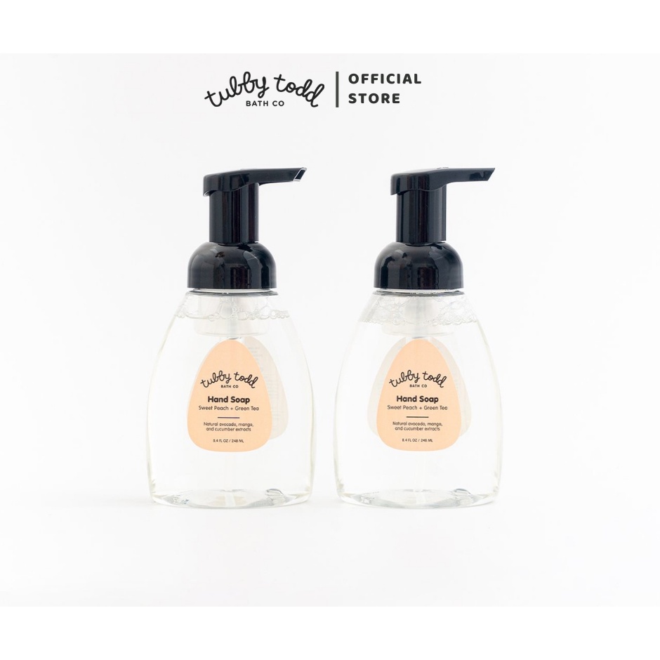 🧴Nước rửa tay Tubby Todd 240ml dạng xà phòng cho bé da khô nhạy cảm, viêm da cơ địa