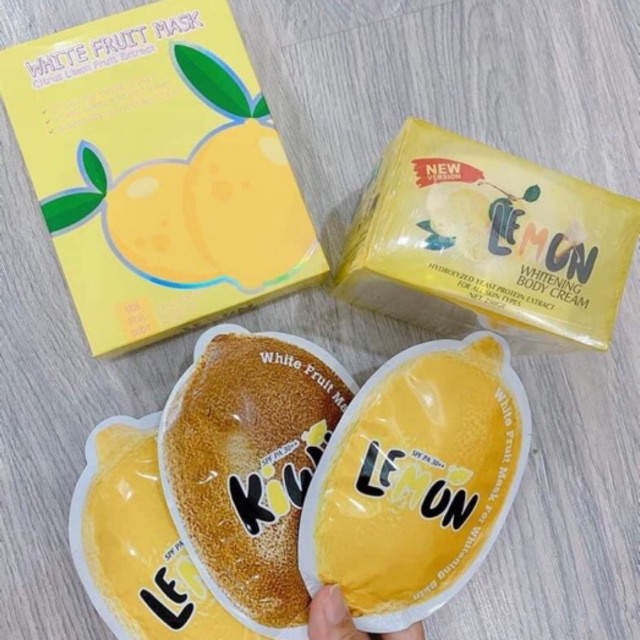 Hộp 3 gói Ủ trắng Chanh WHITE COLLAGEN BODY MASK- ủ trắng Body | BigBuy360 - bigbuy360.vn