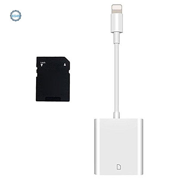 Đầu đọc thẻ nhớ SD Lightning thích hợp cho Iphone X/8 Plus/8/7 Plus Ipad Mini/Air