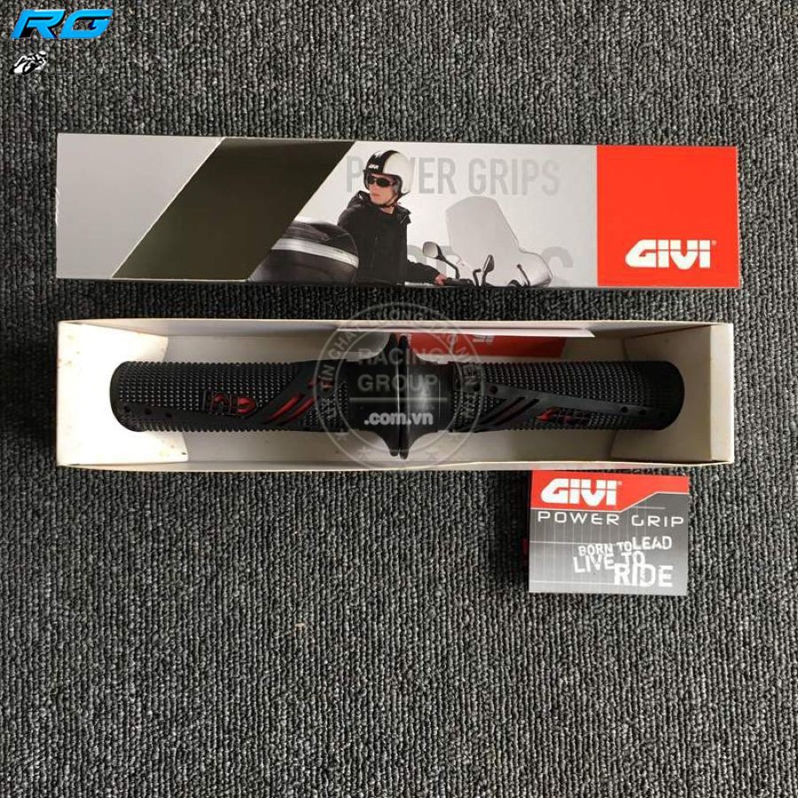 Bao Tay Nắm (Bọc Tay Lái ) Givi TG10NR Chống Trượt Kèm Gù Tay Lái Salaya Siêu Chất