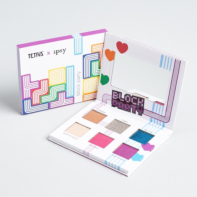 Bảng màu Tetris x Ipsy Block Party Eyeshadow Palette