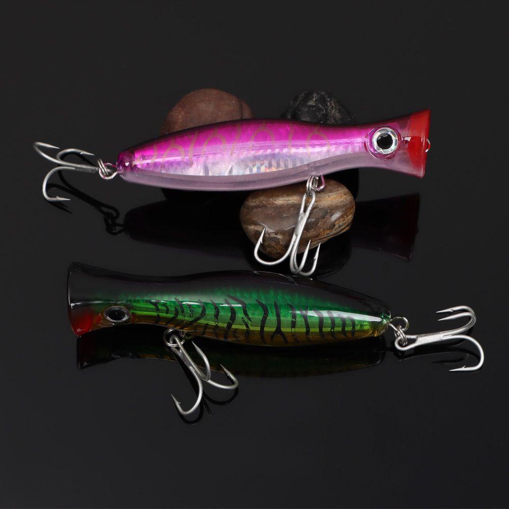 MUVAKO Mồi Câu Cá Nhân Tạo Bằng Nhựa Cứng 6 Màu